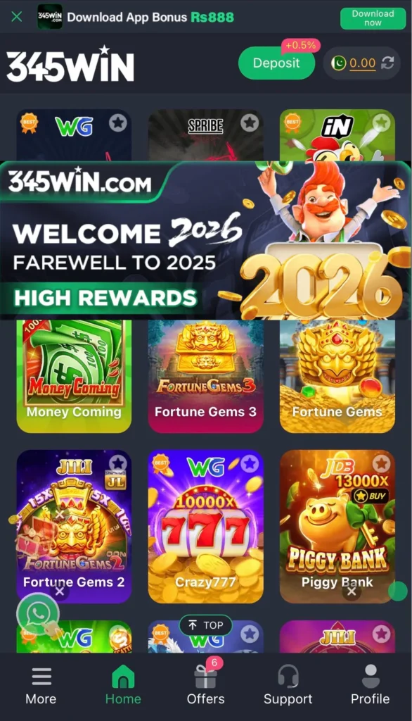 345 win game download