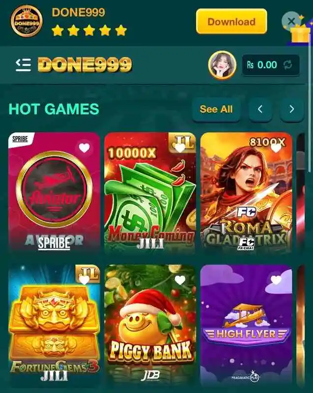 done 999 game download